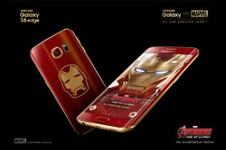 Galaxy S6 Edge Iron Man