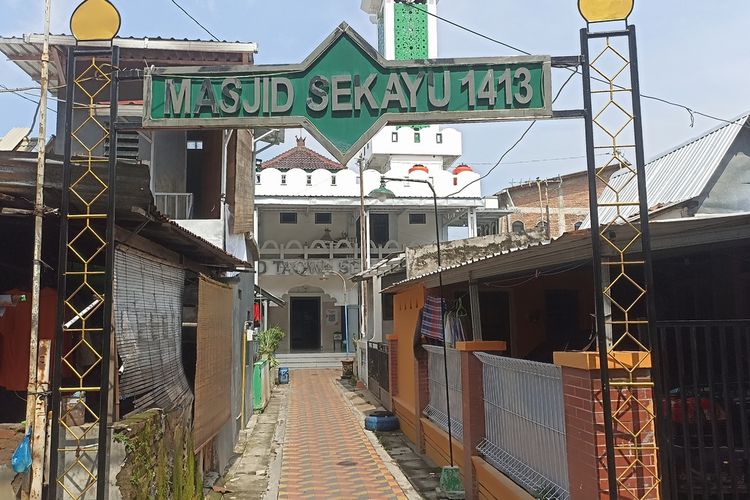 Sejarah Masjid Sekayu, Kota Semarang, Jawa Tengah. Pada Kamis (21/3/2024). 