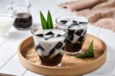 Resep Es Cincau Serut Gula Merah, Minuman Dingin Pelepas Dahaga