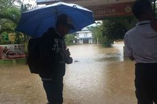 Siswa SMPN 28 Batam Dipulangkan akibat Sekolah Terendam Banjir