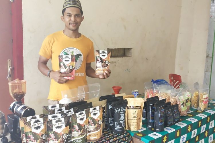 Kawasan agrowisata Kopi Colol menjadi tujuan berwisata untuk menikmati berbagai jenis aroma kopi khas Colol, Kecamatan Lambaleda Timur, Kab. Manggarai Timur, NTT, Minggu, (22/5/2022). (KOMPAS.com/MARKUS MAKUR)