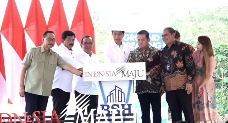 Jokowi "Groundbreaking" Proyek Hotel Bintang Tiga dan Restoran di IKN