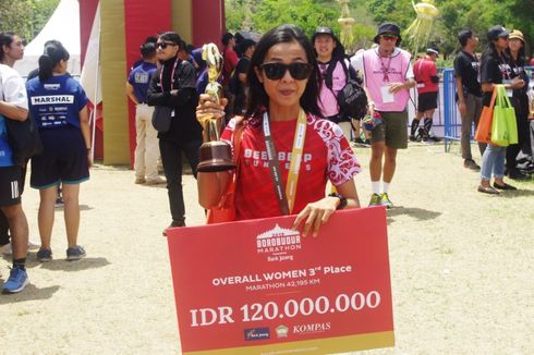 Hasil Borobudur Marathon 2019, Pelari Wanita Indonesia Bikin Sejarah