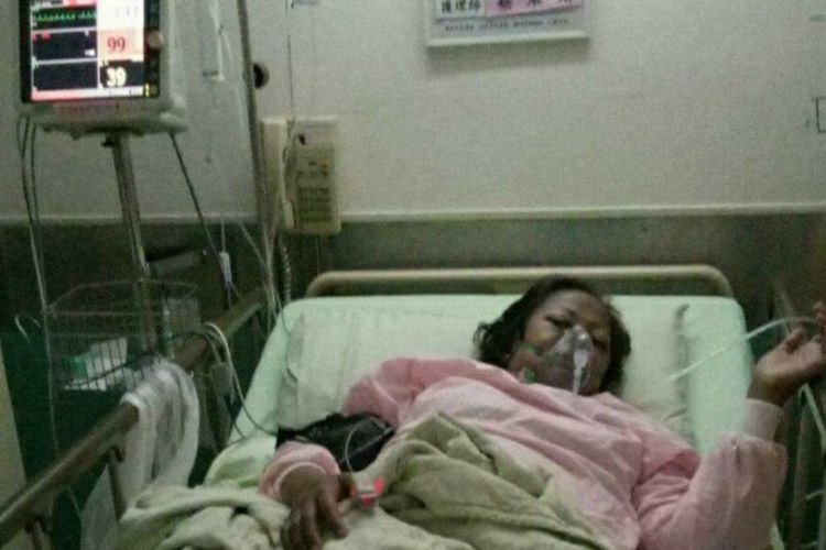 Kondisi Yuliati yang di rawat di Taiwan karena menderita penyakit lupus dan diabetes