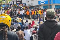 Demo soal DOB di Jayapura Berlangsung Aman, Massa Tolak Serahkan Aspirasi ke DPR Papua
