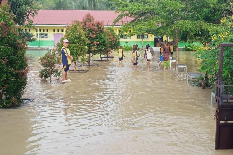 Banjir Rendam 111 Rumah dan 3 Sekolah di Parigi Moutong, BPBD Sebut Air Sudah Surut