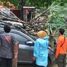 Hujan Deras dan Angin Kencang di Kawasan Pantai Gunungkidul, Mobil Pengunjung Tertimpa Pohon hingga Atap Gazebo Rusak