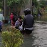 Warga Tambak Lorok Semarang Kembali Diterjang Banjir Rob, Anak Sekolah Harus Diantar dengan Perahu Darurat