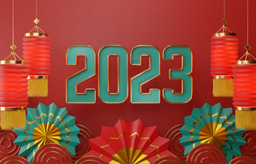 ilustrasi Tahun Baru Imlek 2023 atau Chinese New Year 2023.