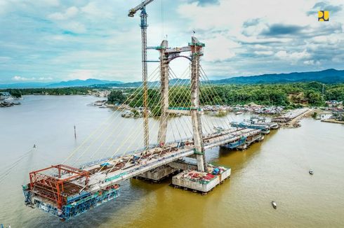 UPDATE: Progres Konstruksi Jembatan Teluk Kendari Capai 85 Persen