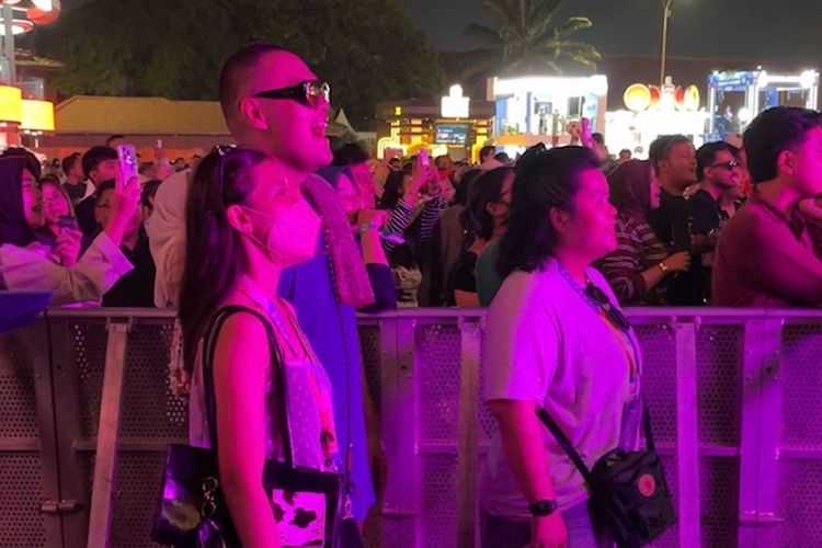 Momen Sheila Dara dan Reza Chandika Nonton King Nassar di Pestapora 2026