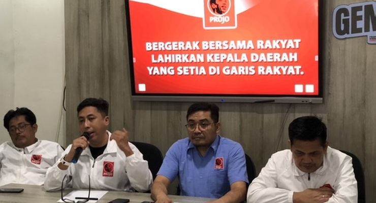 Projo Dukung Bobby, Khofifah, dan Airin dalam Pilkada 2024 karena Selaras dengan Prabowo-Gibran