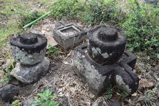 Diduga Dicuri, 2 Batu Kenong dan 2 Yoni Peninggalan Zaman Kerajaan Hindu di Magetan Raib