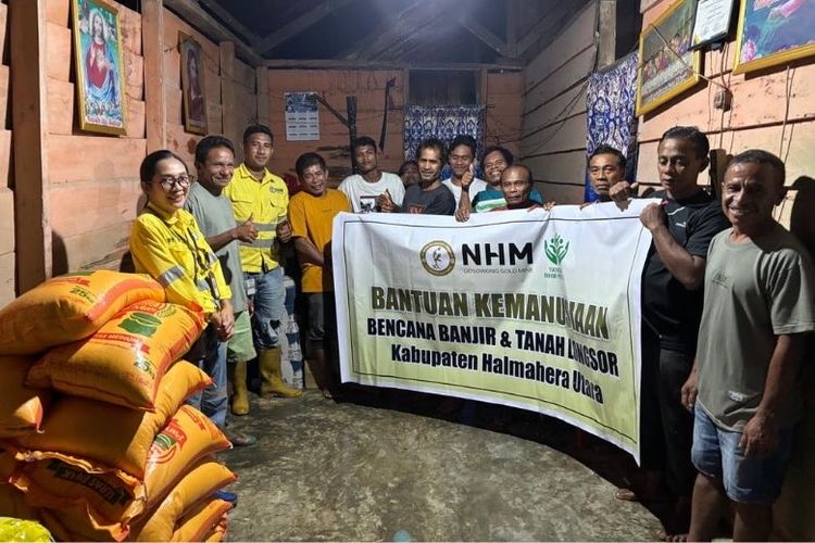 NHM Peduli menyalurkan bantuan kemanusiaan untuk masyarakat terdampak banjir dan tanah longsor di Kabupaten Halmahera Utara dan Halmahera Barat. 