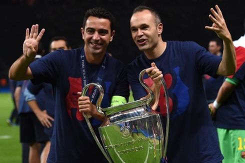 Iniesta: Xavi Bukan Hanya Mengenal Barcelona, tetapi...