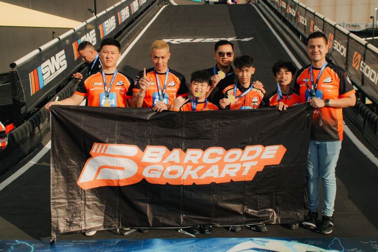 Barcode Gokart Ukir Prestasi di Final Karting Dunia SWS 2026