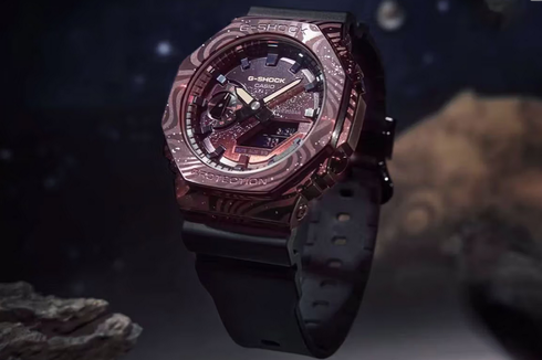 Unik, Jam Tangan G-Shock Bertema Galaksi Bima Sakti
