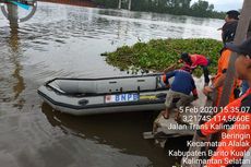 2 Kapal Klotok Tabrakan di Sungai Barito Kalsel, 1 Orang Hilang