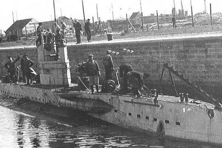 Kapal U-Boat Jerman yang menjadi senjata mematikan di Perang Dunia I karena bisa menenggelamkan banyak kapal perang musuh.