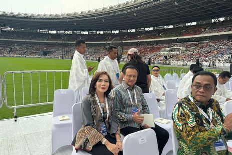 Misa Akbar Paus Fransiskus di GBK, Bupati dan Ketua TP-PKK Belu Hadir Bersama 86.000 Umat Katolik