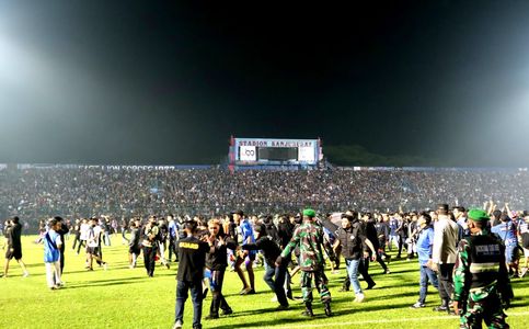 At Least 129 People Dead after Riot at Indonesia Football Match