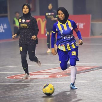 Laga futsal putri Liga Mahasiswa Sumatra Conference Seasons 7 di Kota Palembang. Kejuaraan diikuti 10 tim putra dan 3 tim putri mulai 13-24 Oktober 2019.