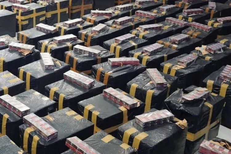LAMPUNG: 10 Juta Batang Rokok Ilegal Disita di Bakauheni, Nilainya Capai Rp 14,85 Miliar
