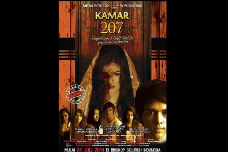 Film horor Indonesia, Kamar 207 hadir di Catchplay+.