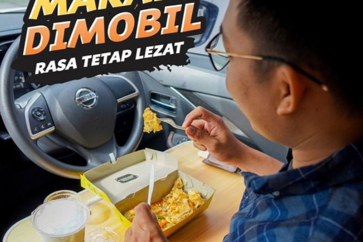 layanan dine in your car Waroeng Steak & Shake. (Tangkapan LayarWaroeng Steak & Shake) 