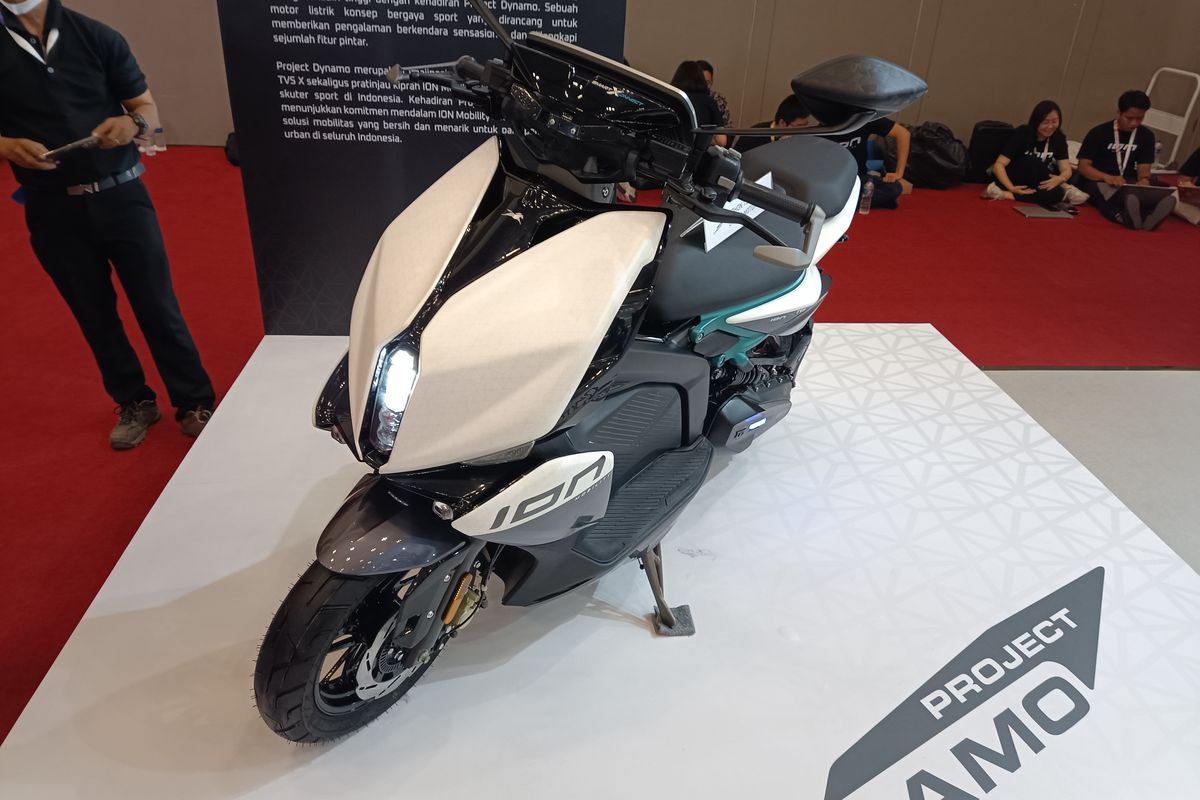 Project Dynamo, wujud kolaborasi Ion Mobility dengan TVS Motor Company Dimulai, ambil inspirasi dari TVS X