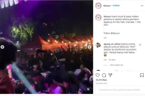 Konser Musik di Cilandak Timur Timbulkan Kerumunan, Penyelenggara Diperiksa Polisi