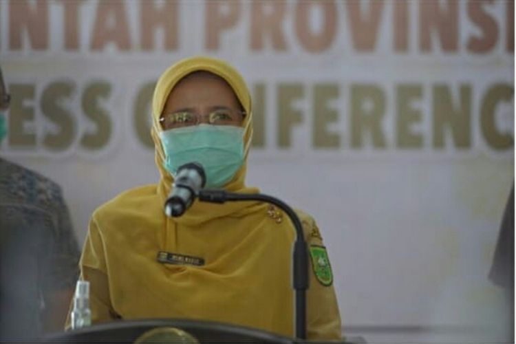 Kepala Dinas Kesehatan (Kadiskes) Provinsi Riau Mimi Yuliani Nazir