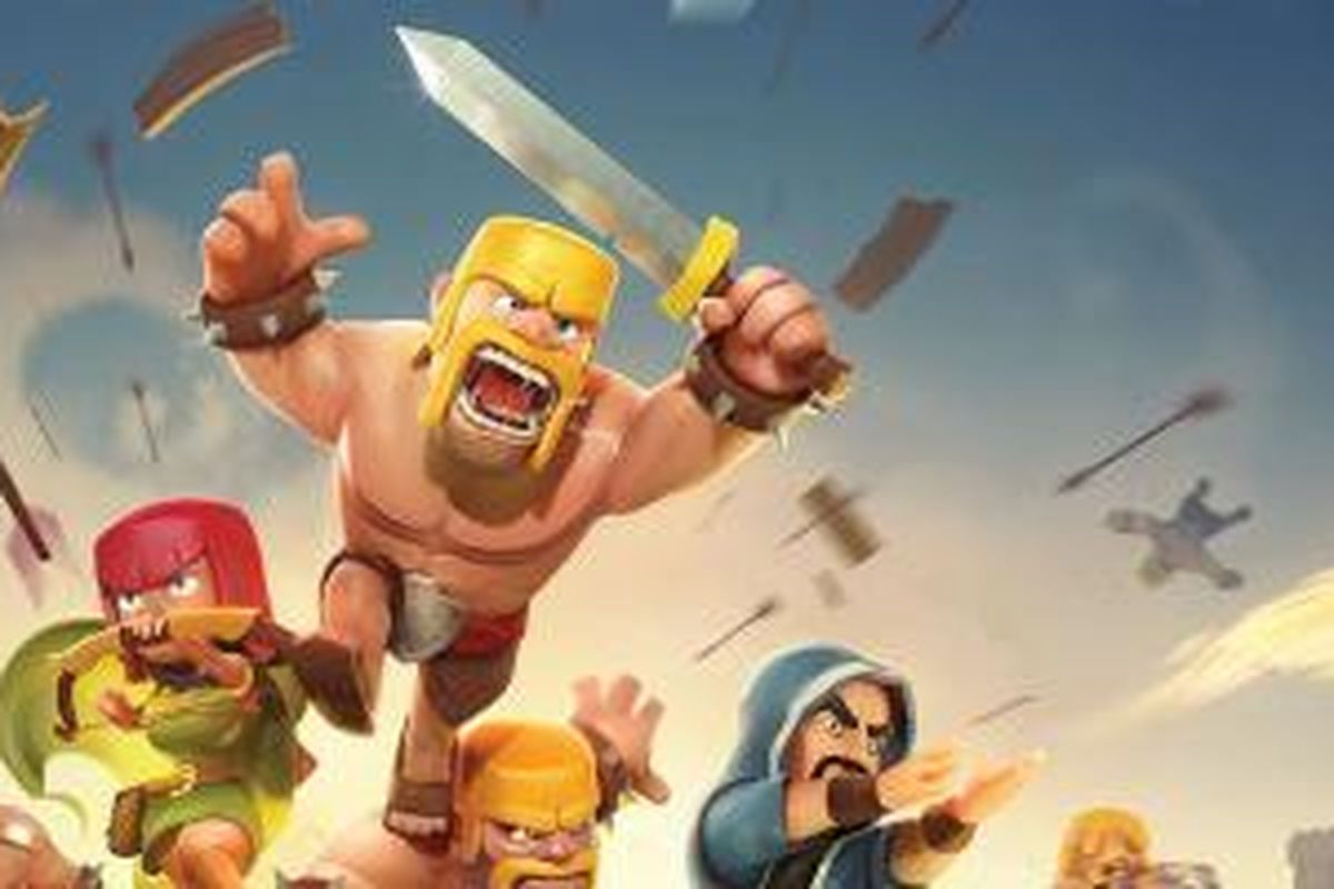 ilustrasi game Clash of Clans