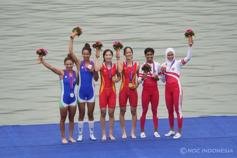 Indonesia Raih Medali Pertama Asian Games 2022, Perunggu dari Dayung