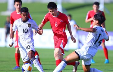 Timnas Indonesia U-17 vs Korea Utara U-17 di perempat final Piala Asia U-17 2025.