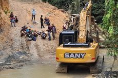 Tambang Emas Ilegal Rusak Hutan Riau Pakai Eskavator, 5 Orang Ditangkap