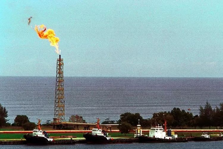 Ladang Gas Arun di Aceh utara pernah disebut petinggi ExxonMobil sebagai permata di mahkota perusahaan.