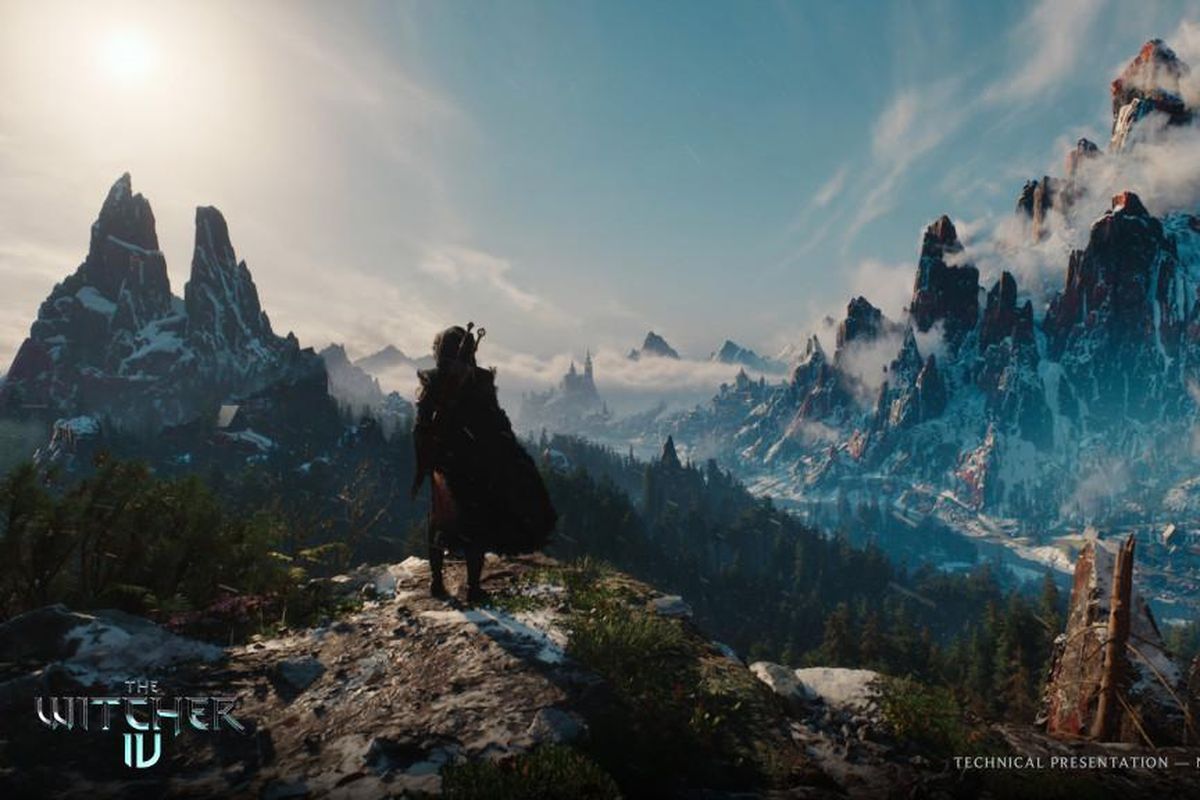 Tampilan gameplay The Witcher 4.