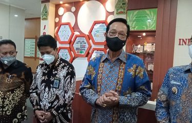 Sultan saat ditemui di kantor BPK Yogyakarta, Rabu (29/12/2021)