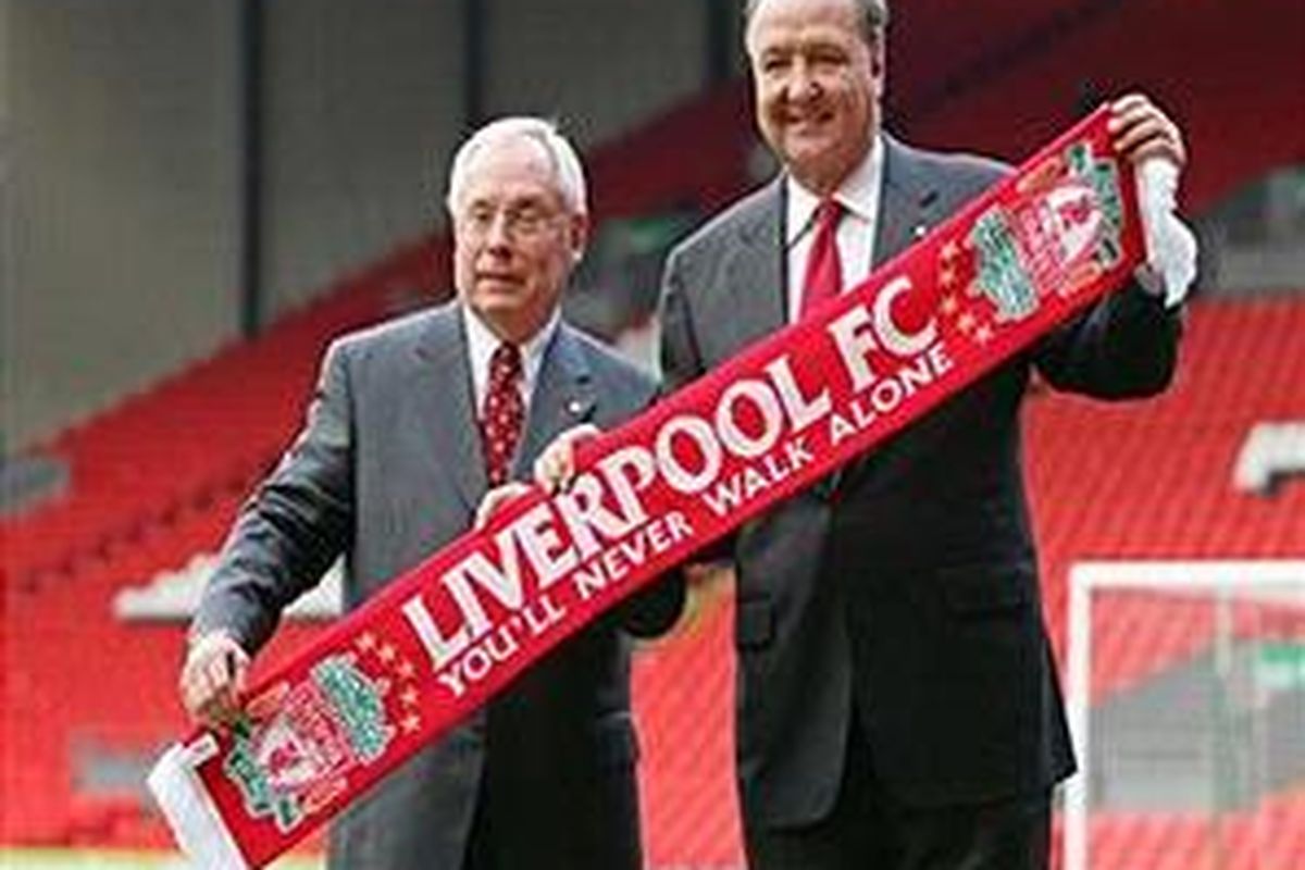 Pemilik Liverpool, Tom Hicks & George Gillet.