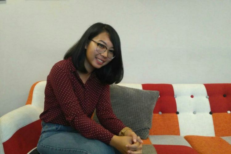 Penyanyi Rara Sekar Larasati dalam wawancara eksklusif dengan Kompas.com di kawasan Bendungan Hilir, Jakarta Pusat, Rabu (16/1/2019).