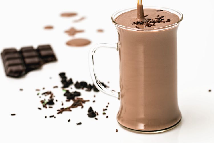 Ilustrasi susu cokelat. Sederet manfaat susu cokelat.
