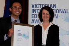 Harriyadi Irawan, Pelajar Internasional Terbaik di Melbourne