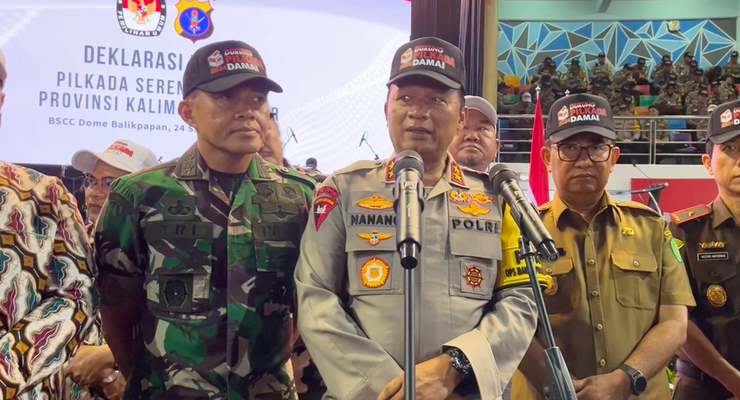 Sebanyak 21.398 Personel Siap Amankan Pilkada Kaltim