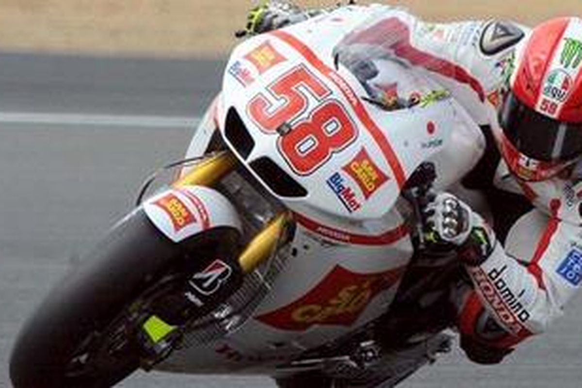 Pebalap Gresini Honda, Marco Simoncelli.
