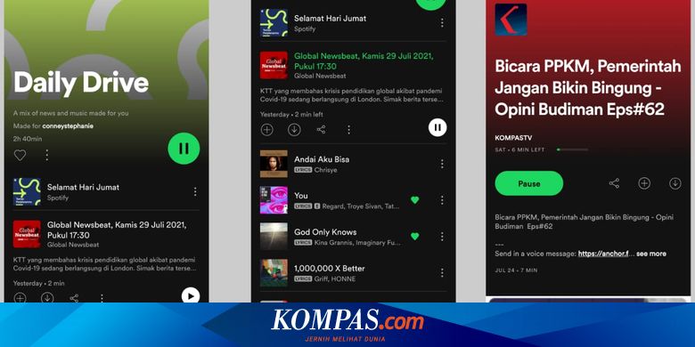 Fitur Music + Talk Kini Hadir di Spotify Indonesia - Vimarsana News