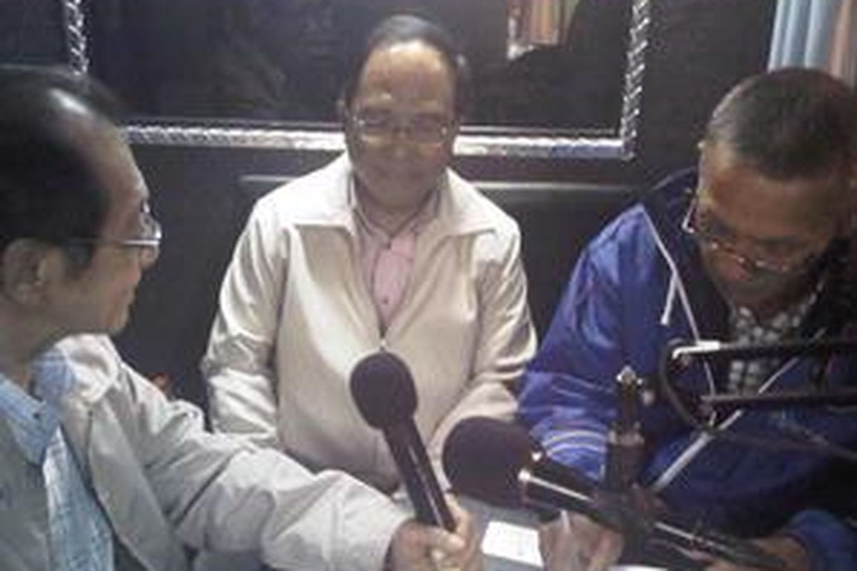 Hermawan Kertajaya dalam wawancara di Radio VOC, Capetown Afrika Selatan