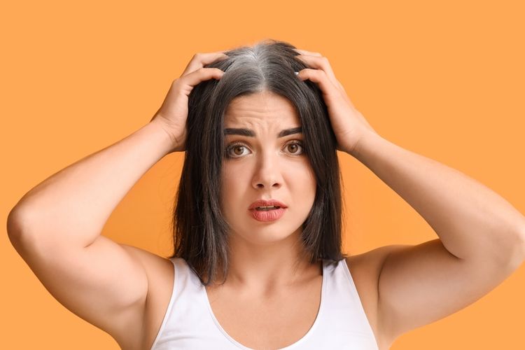 Rambut yang menjadi kering adalah salah satu alasan kenapa uban terasa gatal.