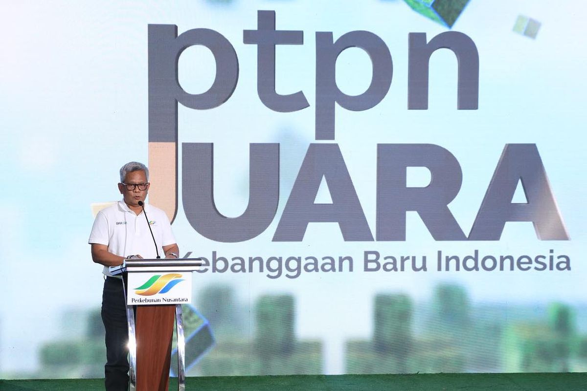Direktur Utama Holding Perkebunan Nusantara PTPN III (Persero) Mohammad Abdul Ghani.