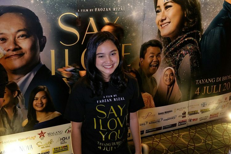 Artis peran Rachel Amanda saat ditemui dalam jumpa pers di Plaza Senayan, Jakarta Pusat, Selasa (25/6/2019).